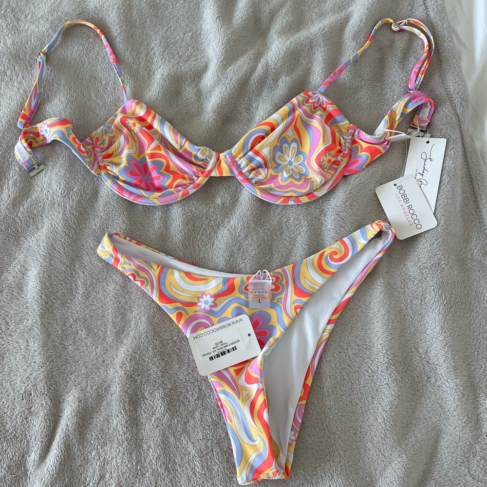 NWT Bobbi Rocco Bikini Size Large